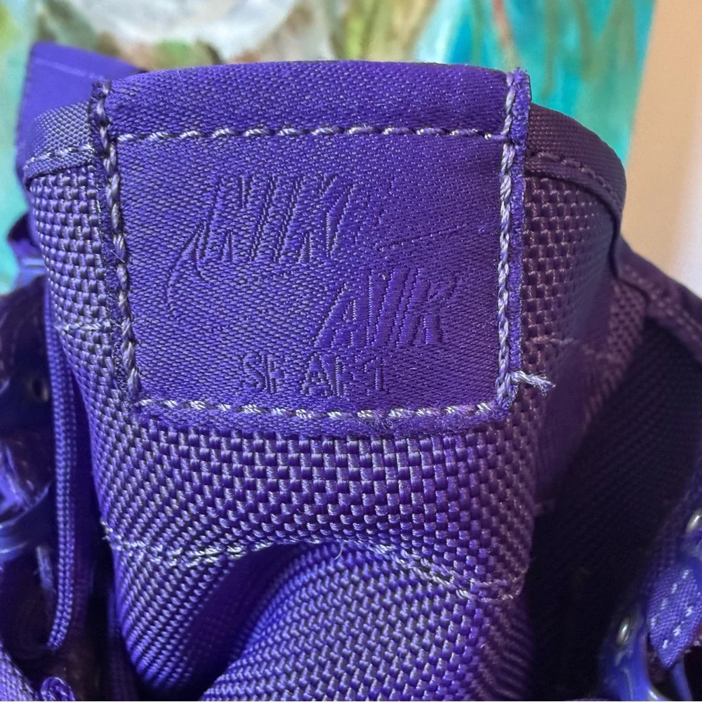 Nike SF Air Force 1 High Court Purple 864024-500 Men's Shoes Size 8.5